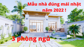 Nhà Cấp 4 Mái Nhật 3 Phòng Ngủ Đẹp Được Xây Ở Nông Thôn Năm 2022